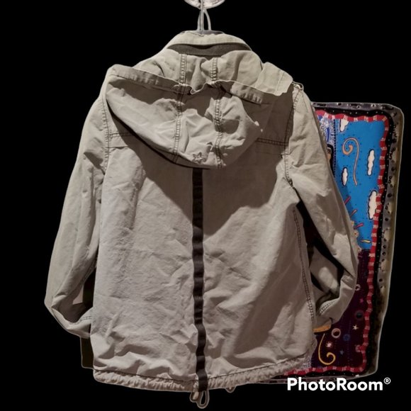 GARAGE Wmns Khaki Cargo Jacket (Size XS) - Picture 15 of 15